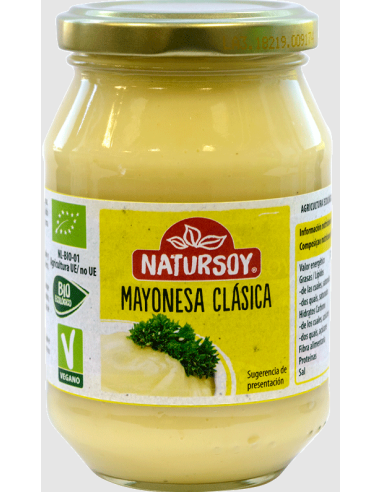 Mayonesa clásica 230g Natursoy