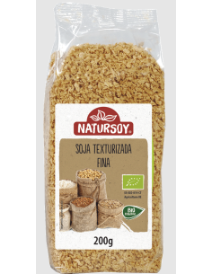 Soja Texturizada Fina Natursoy 200 g – Proteína Vegetal Saludable
