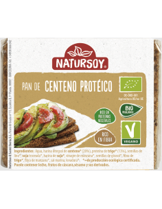 Pan de Centeno Protéico 250g Natursoy – Salud y Energía