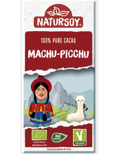 Super Chocolate Machu Pichu 100g Natursoy