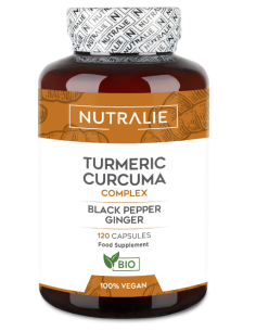 Curcuma+Jengibre+Pimienta Negra  120Cap. de Nutralie