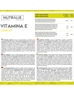 Vitamina E Complex 60Softgels de Nutralie 2