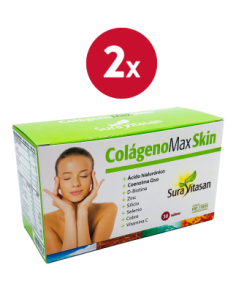 Pack 2 Colagenomax Skin 30 sobres – Piel joven y radiante