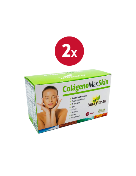 Pack 2 Colagenomax Skin 30 sobres – Piel joven y radiante