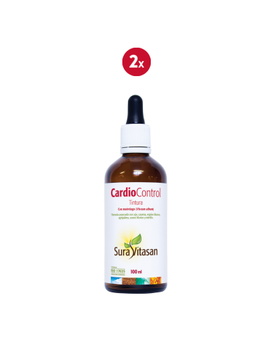 Pack de 2 uds Cardio Control 100Ml. de Sura Vitasan