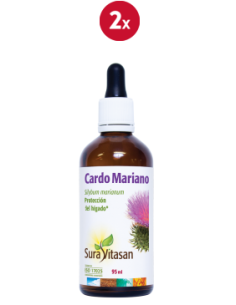 Pack 2 Cardo Mariano 95ml Sura Vitasan - Salud Natural