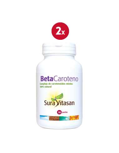 Pack de 2 uds Betacaroteno 90Perlas de Sura Vitasan