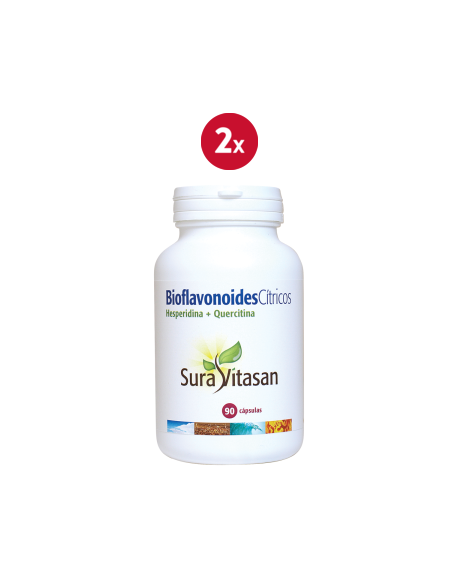 Pack 2 Bioflavonoides Cítricos 90 cápsulas Sura Vitasan