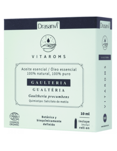 Aceite Esencial Gaulteria Ecocert Bio 10Ml Vitaroms Drasanvi