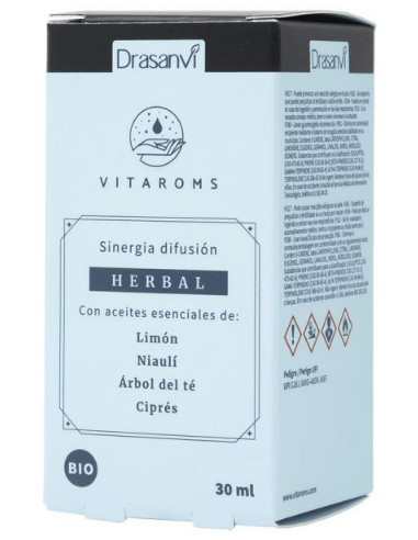 Sinergia Difusion Herbal Bio 30Ml Vitaroms Drasanvi