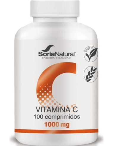 Vitamina C 1000mg Liberación Sostenida 100 Comprimidos Soria