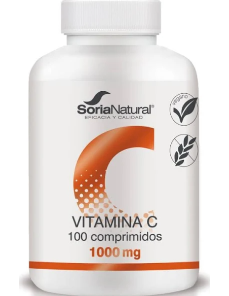 Vitamina C 1000mg Liberación Sostenida 100 Comprimidos Soria