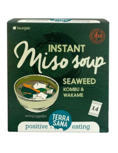 Sopa de Miso Instantánea Terrasana 4x10 Sobres Saludable