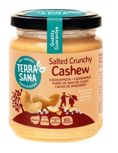 Crema Crunchy de Anacardos con Sal del Himalaya de Terrasana