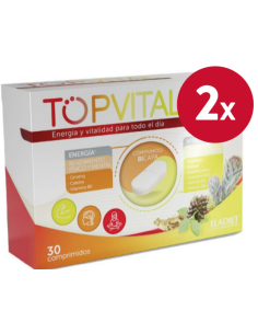 Pack 2 Topvital Bicapa 30 Comp Eladiet - Salud y Vitalidad