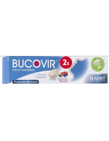 Pack 2 Bucovir 16 Comp Eladiet - Apoyo Respiratorio Efectivo