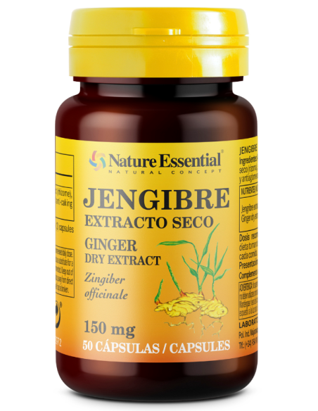 Jengibre 150Mg (Ext. Seco) 50Cap. de Nature Essential
