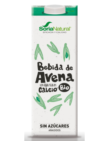 Bebida De Avena Huesos Sin Azucar Añadido 1Lt Bio Vega de Soria Natural