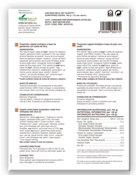 Falafel Bio Alecosor | Sabor Natural y Saludable Soria