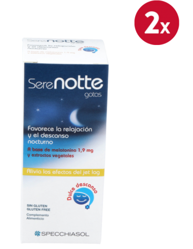 Pack 2 uds Melatonin 1.9 Mg. (Serenotte) 50Ml. Specchiasol