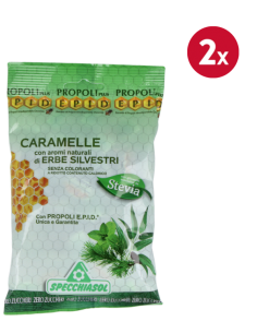 Pack 2 Caramelos Propóleo Specchiasol 24 Piezas Saludables