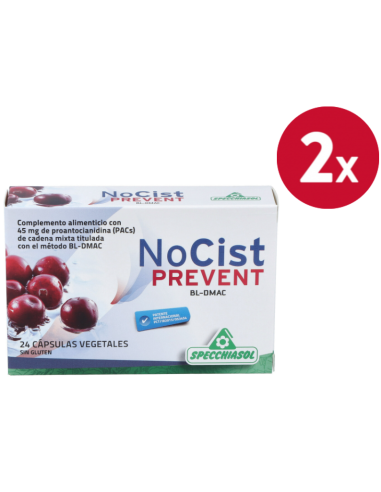 Pack 2 Nocist Prevent 24 Cápsulas Specchiasol Antiinflamatorio