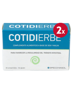 Pack 2 uds Cotidierbe 45 Comprimidos Specchiasol Natural