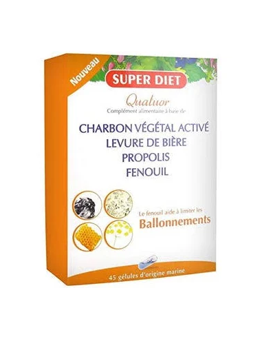 Cuarteto Hinojo Hinchazones 45 Cáps de Superdiet