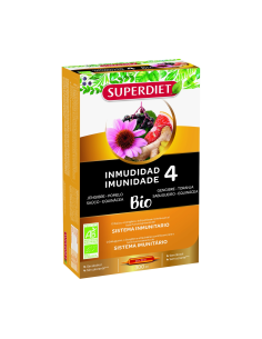 Inmunidad 4 Bio-20 Amp de Superdiet | Refuerza tus defensas
