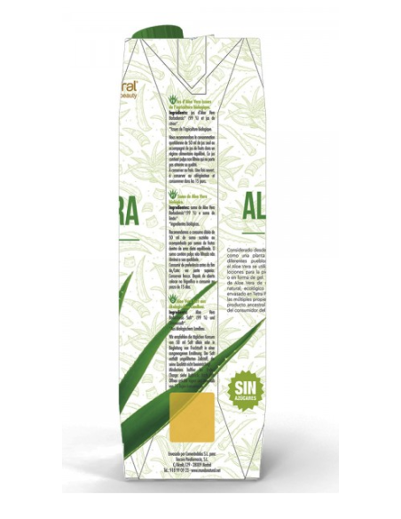 Zumo Ecológico de Aloe Vera 1L | Mundonatural Saludable
