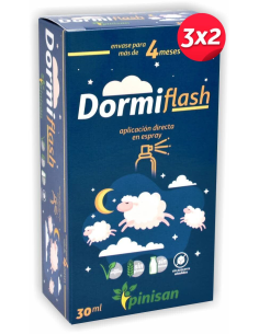 Pack 3x2 Dormiflash Espray 30 ml Pinisan - Sueño Natural