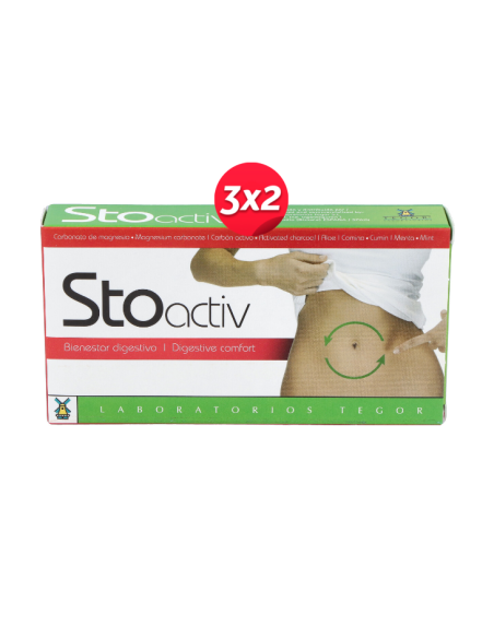 Stoactiv 40 Cápsulas Tegor | Energía y Vitalidad Natural