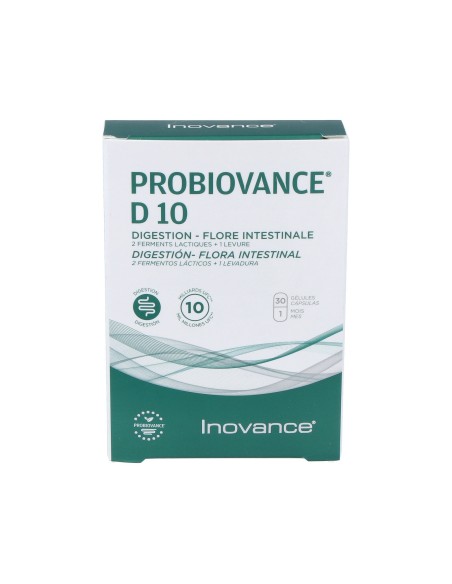 Probiovance D10  30 Cápsulas de Inovance**