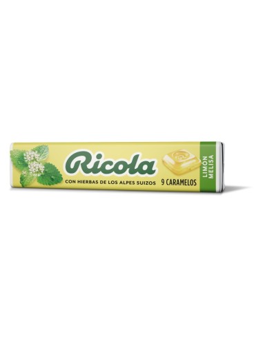 Caramelos Ricola Limón-Melisa 31,5g – Frescura Natural