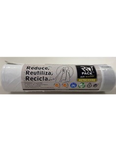 Bolsas de Basura Reciclada Blanca 20L - Pack 20 Unidades