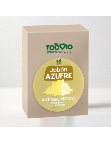 Jabón Azufre Toovio: Limpieza Profunda y Cuidado Natural