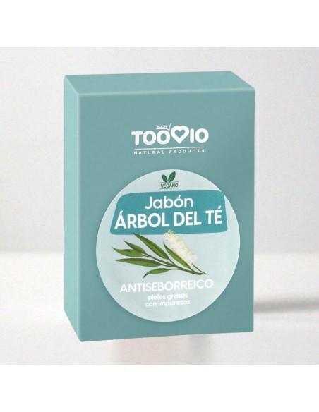 Jabón Árbol del Té Toovio – Piel Limpia y Natural