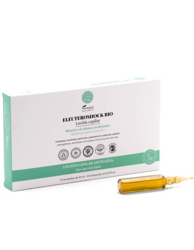 Eleuteroshock BIO Locion Capilar 10 amp. de Vegan Cosmetic