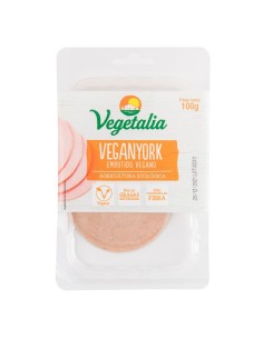 Veganyork Embutido Vegano 100g Vegetalia – Sabor Natural