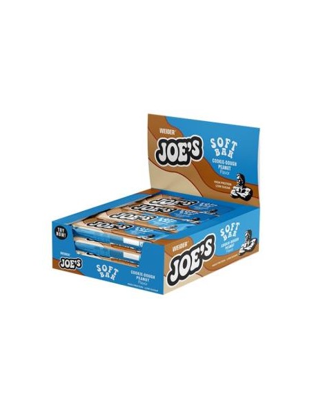 Weider Joe´S Soft Bar Cookie Dough 12X50Gr. de Weider