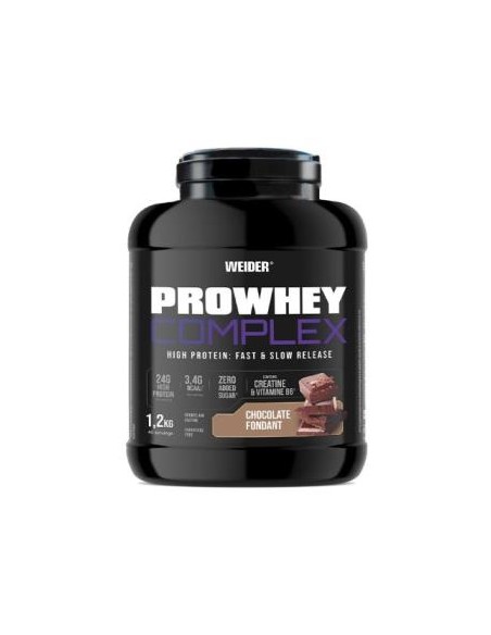 Pro Whey Complex Protein Chocolate Fondant 1,2Kg. de Weider