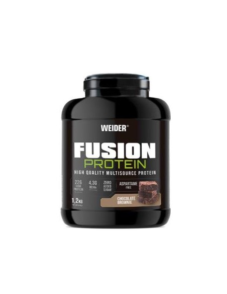 Weider Fusion Protein Chocolate Brownie 1,2Kg. de Weider