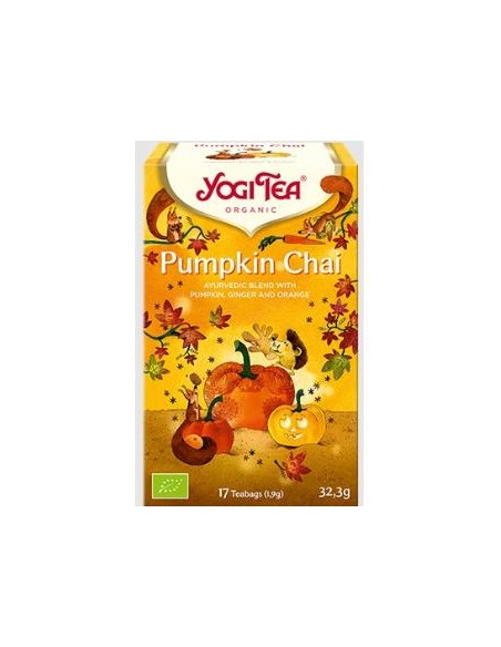 Te Chai de Calabaza Yogi - 17 Filtros