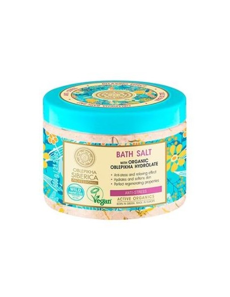 Oblepikha Sal De Baño Antiestres 600Gr. de Natura Siberica