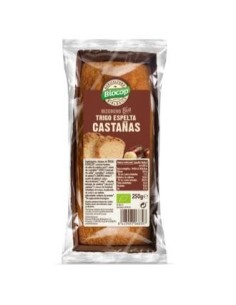 Bizcocho Castañas Trigo Espelta 250Gr. Bio de Biocop