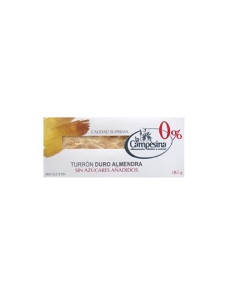 Turron Almendra Duro 185Gr. S/A Sg** de La Campesina