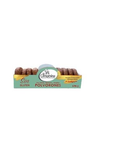 Polvorones Canela-Jengibre 175Gr. Eco Sg Vegan** de La Campesina