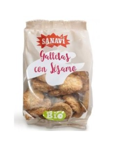 Galletas Sesamo 250Gr. Bio de Sanavi