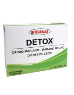 Detox senior 30 Cápsulas de Integralia.