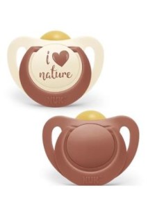 Chupete Nuk For Nature 18-36 Latex 2Ud. de Nuk